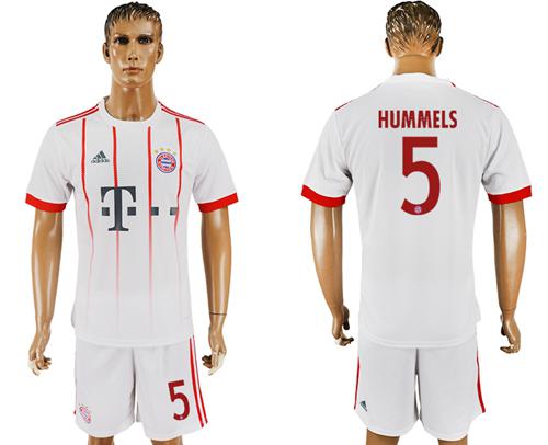Bayern Munchen #5 Hummels Sec Away Soccer Club Jersey